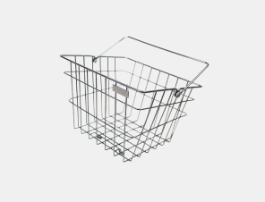 Cafechaser Wire Basket Silver