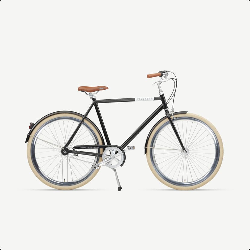 Card Image - Outlet Caféracer Jet Black 3S+HB (57 & 61cm)