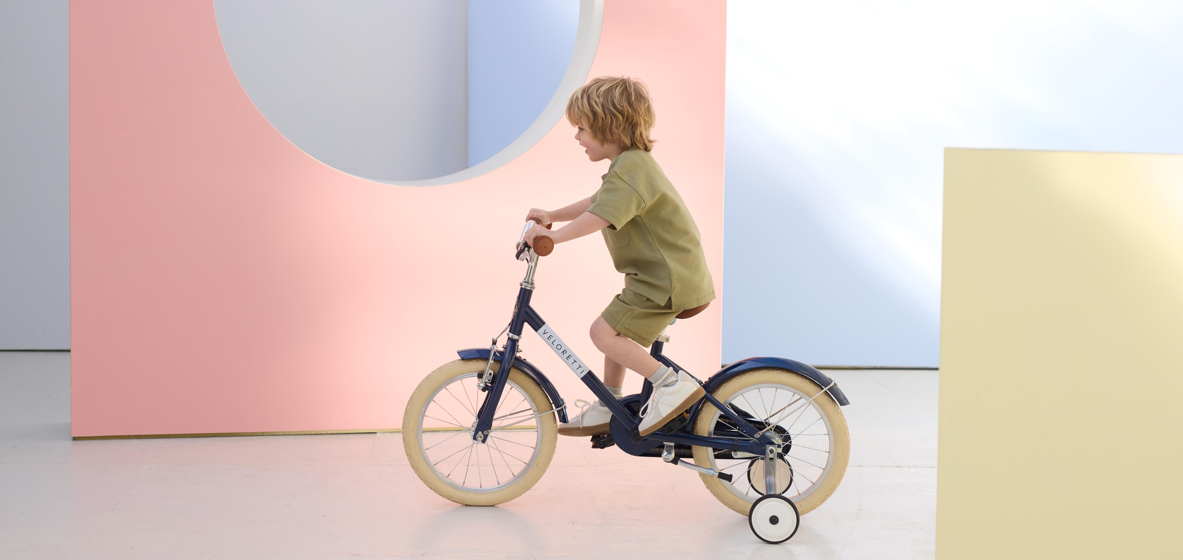 Entdecken Sie das Maxi: unser charakteristisches Kinderfahrrad