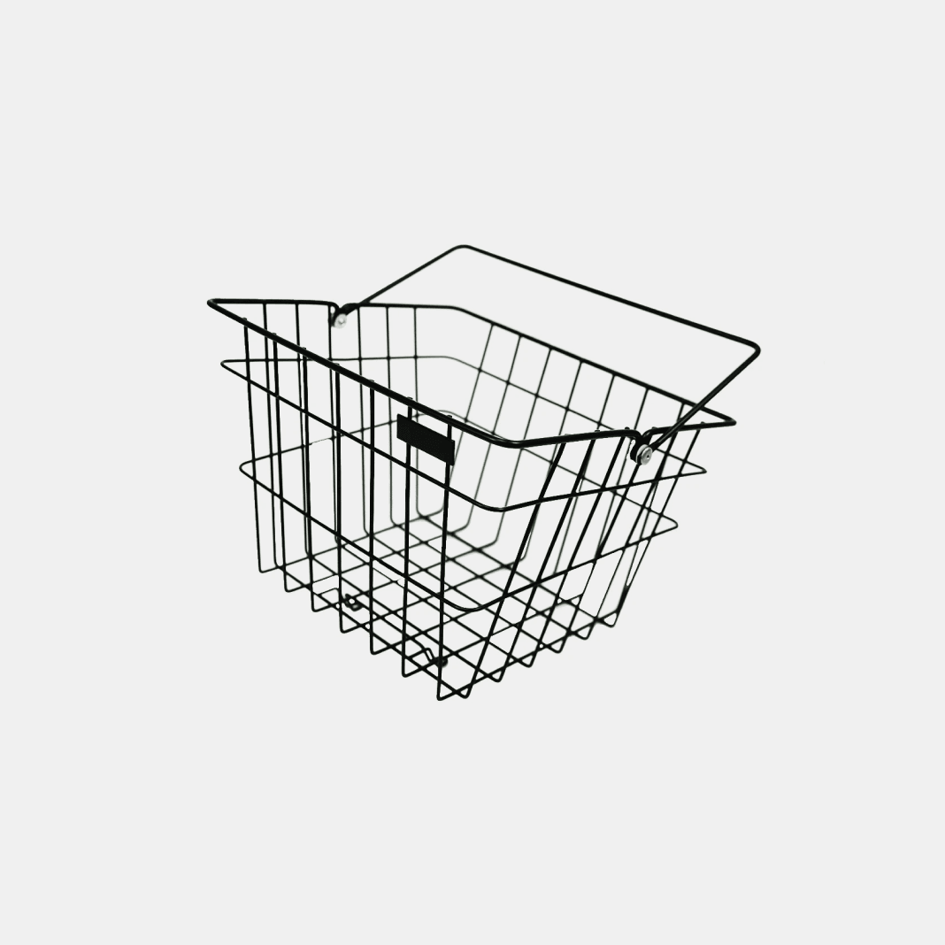 Black wire bike basket hotsell